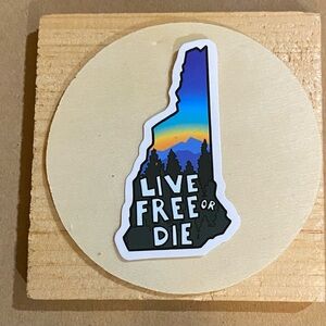 π20/$12π Live Free or Die Sticker